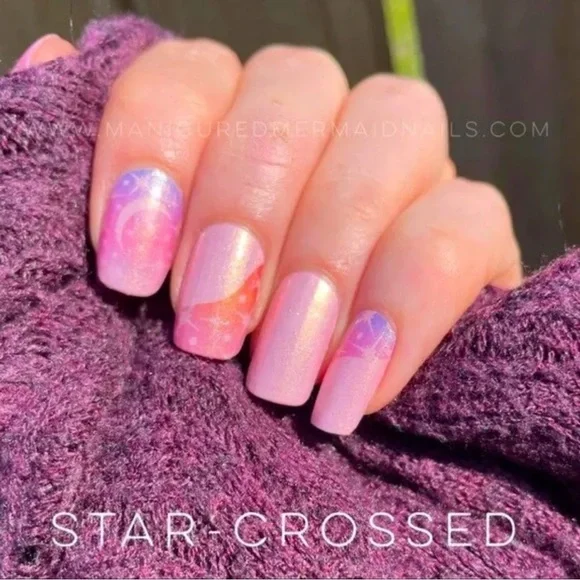 *Retired* Color Street: Star-Crossed | Sun Moon Pink Orange Blue Celestial - Picture 6 of 12